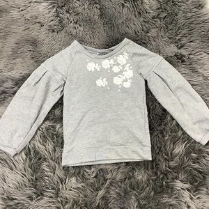 Dex | Girl's Pull Over Sweater | Grey | Size 6X